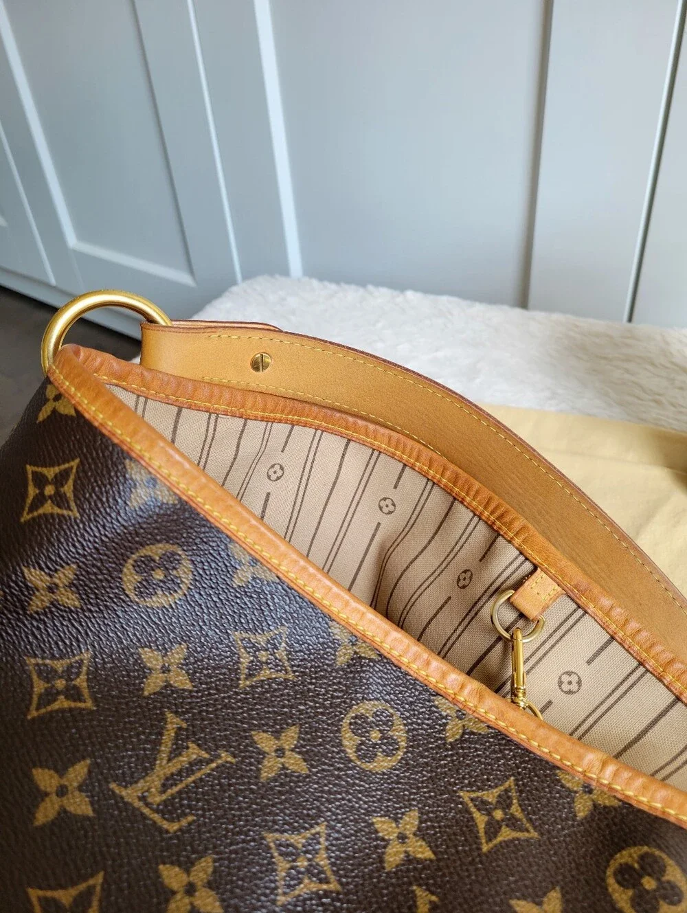 Louis Vuitton DELIGHTFUL PM Hobo Shoulder Bag Monogram
